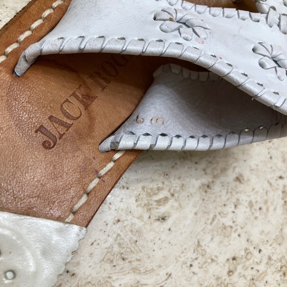 Jack Rogers White Sandals - Picture 4 of 4
